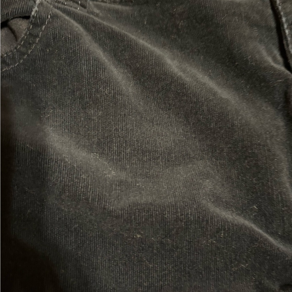 Avenue Women's Black tiny corduroy pants - Picture 3 of 4
